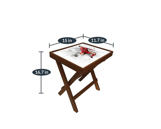 Robert Lewandowski Splash Effect Coffee and Laptop Table 