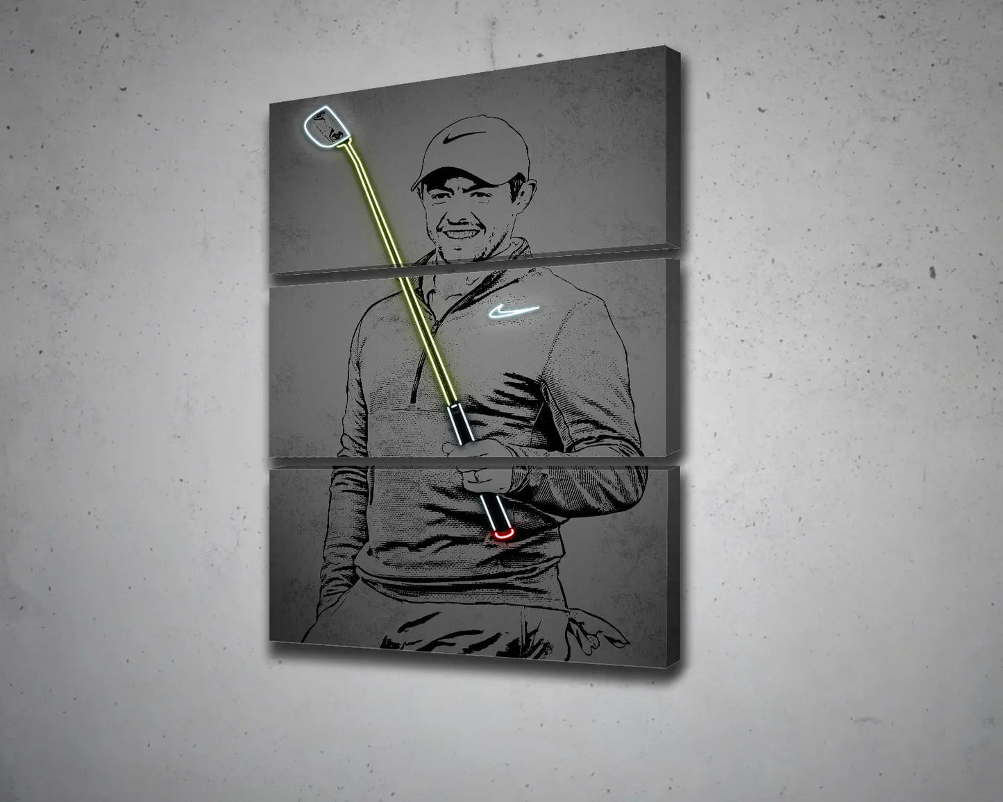 Rory McIlroy Canvas Wall Art 