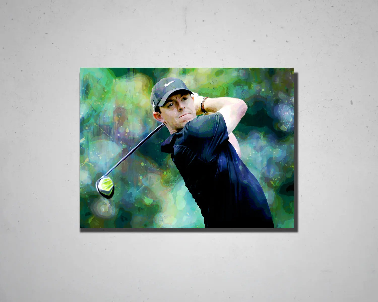 Rory McIlroy Multicolour Wall Art 