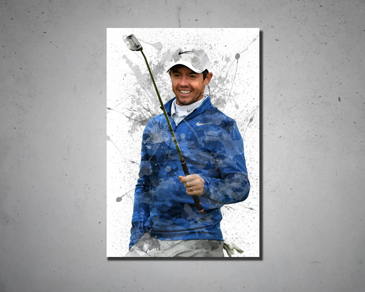 Rory Mcilroy Canvas Wall Art 