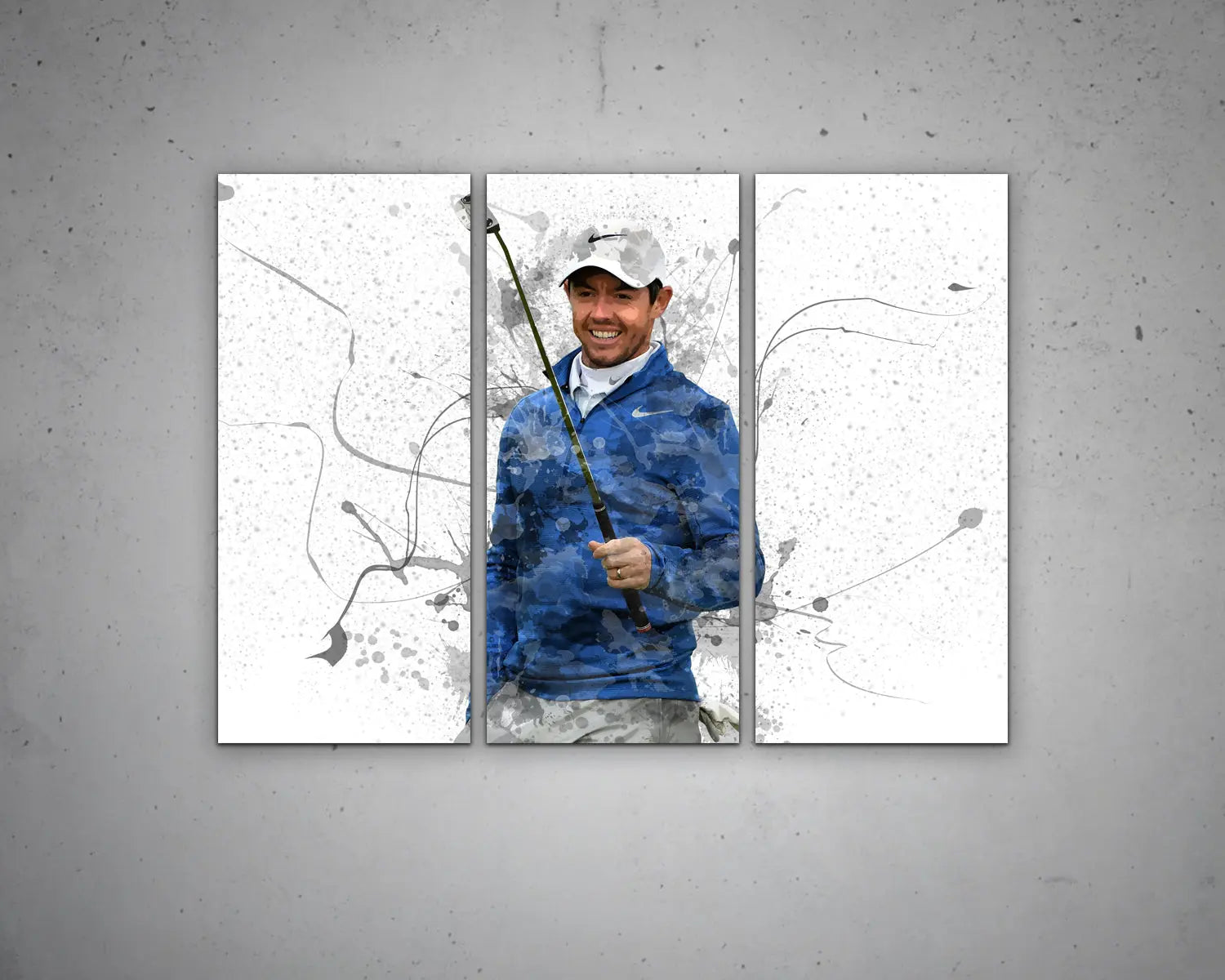 Rory Mcilroy Canvas Wall Art 