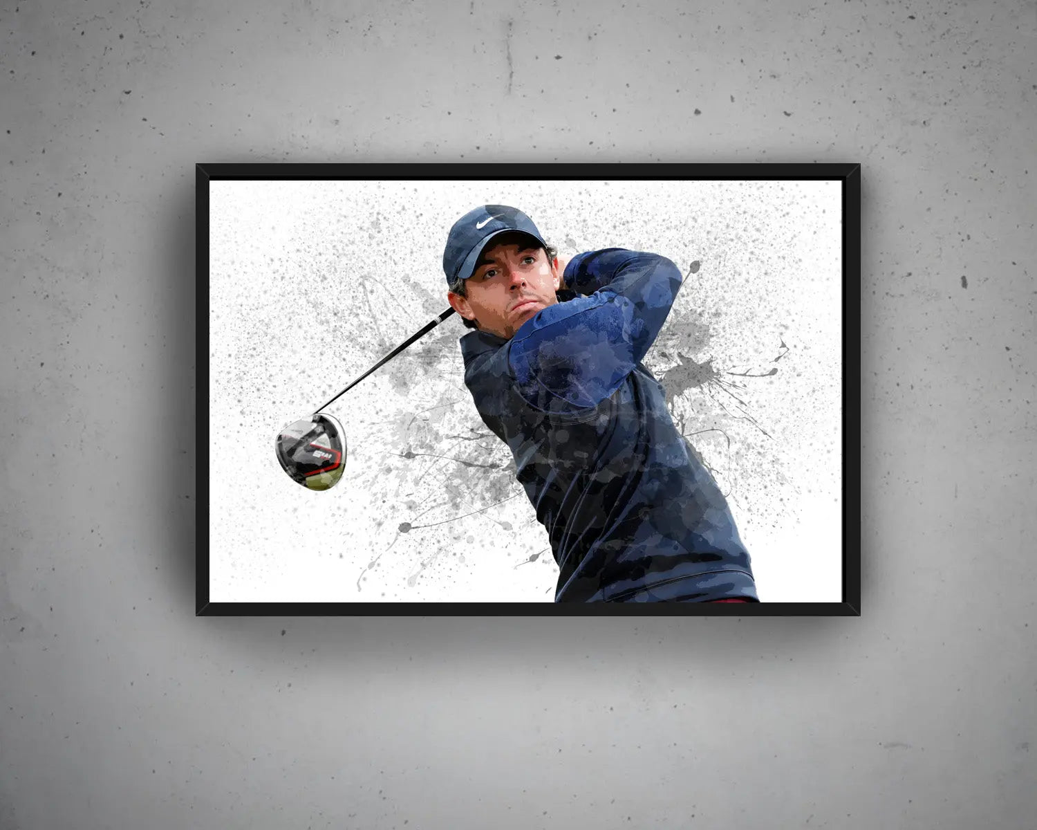 Rory Mcilroy Canvas Wall Art 