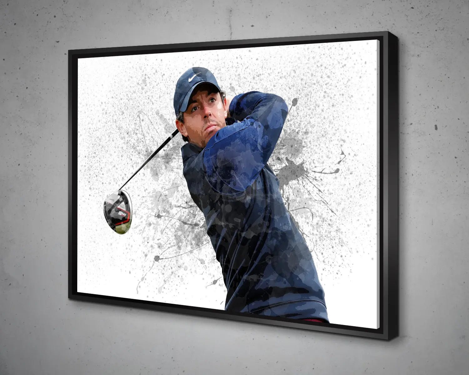 Rory Mcilroy Canvas Wall Art 
