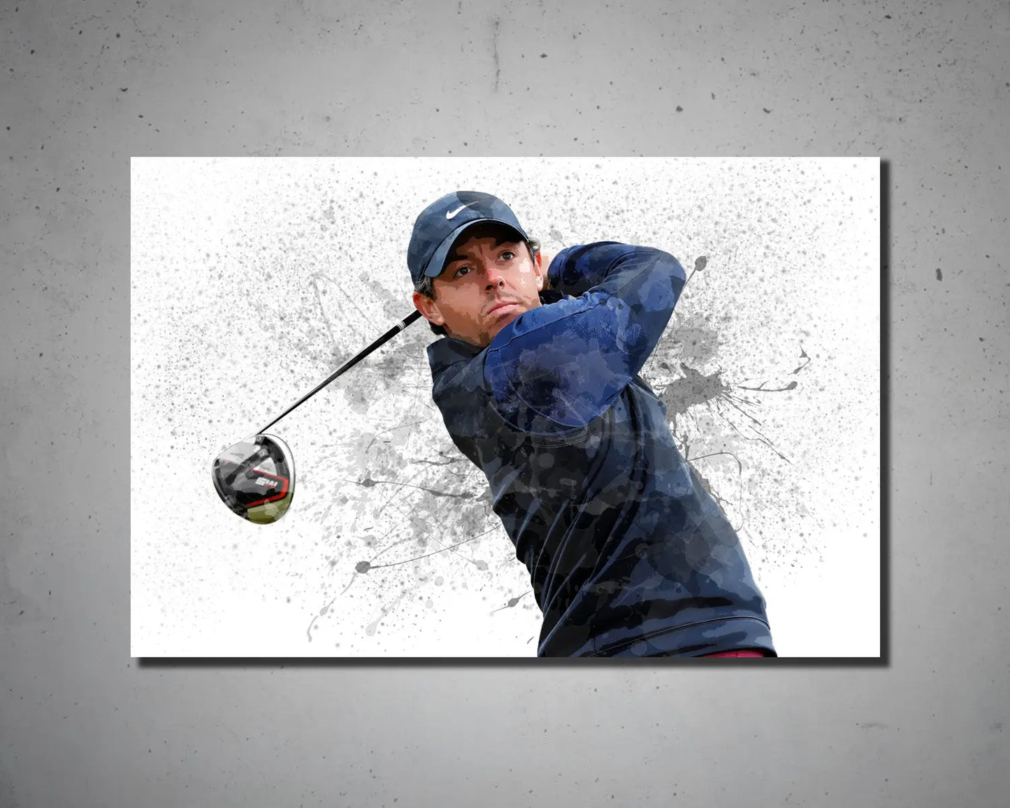 Rory Mcilroy Canvas Wall Art 