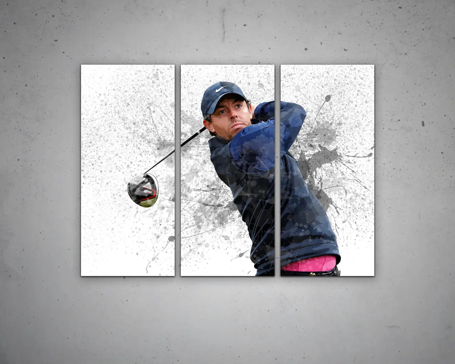 Rory Mcilroy Canvas Wall Art 