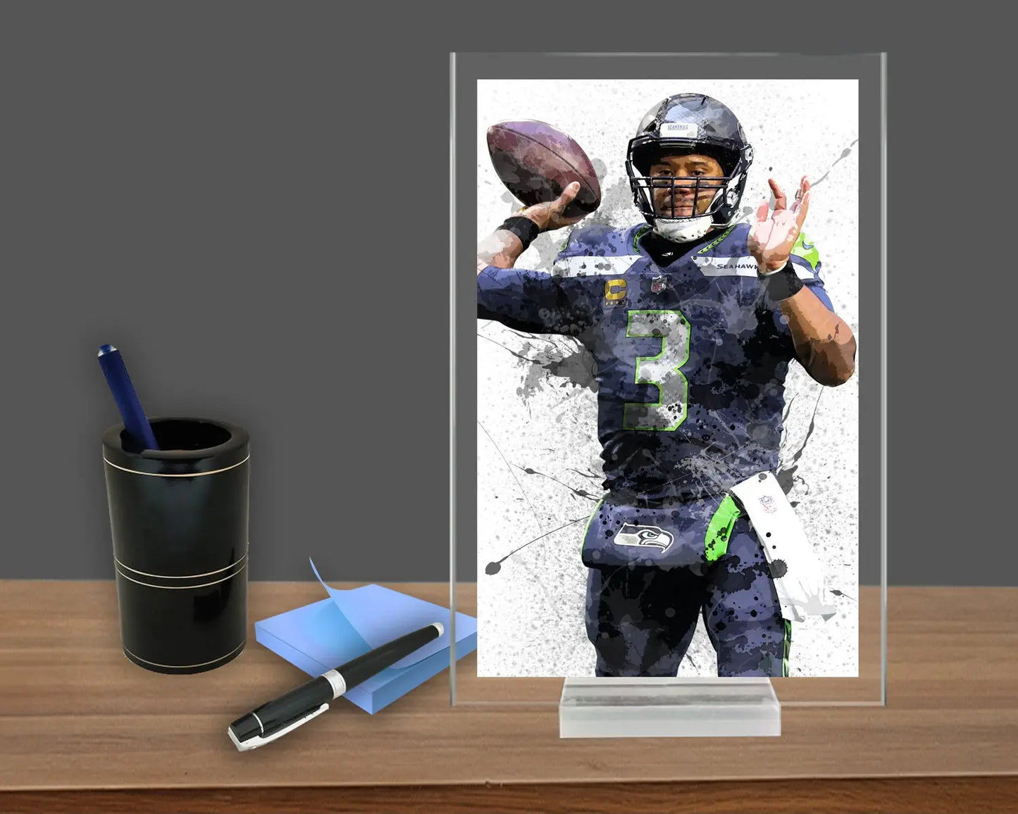 Russell Wilson Splash Effect Acrylic Table Top 