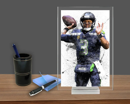 Russell Wilson Splash Effect Acrylic Table Top 