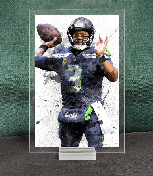 Russell Wilson Splash Effect Acrylic Table Top 