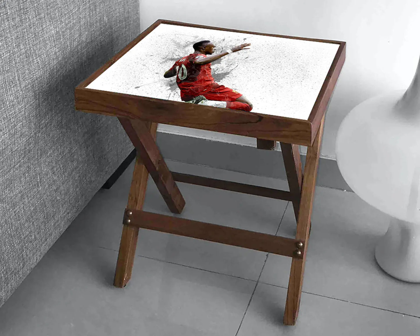 Sadio Mané Splash Effect Coffee and Laptop Table 