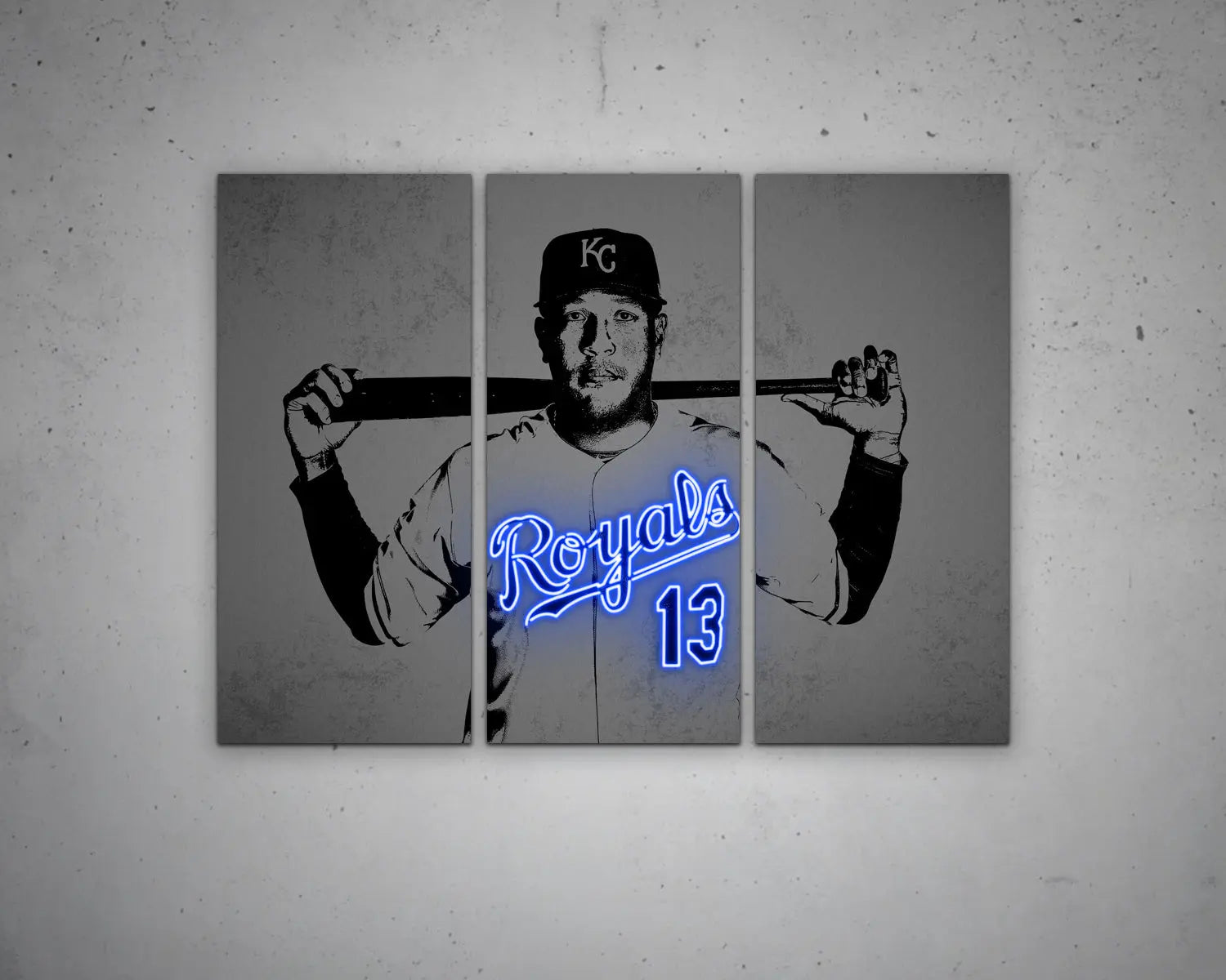 Salvador Pérez Canvas Wall Art 