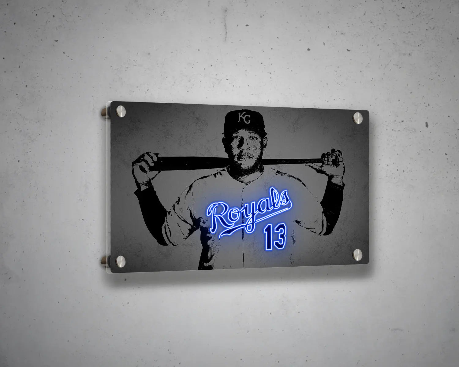 Salvador Pérez Canvas Wall Art 