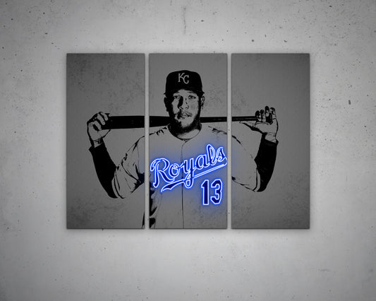 Salvador Pérez Canvas Wall Art