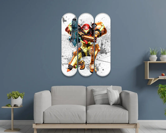 Samus Acrylic Skateboard Wall Art