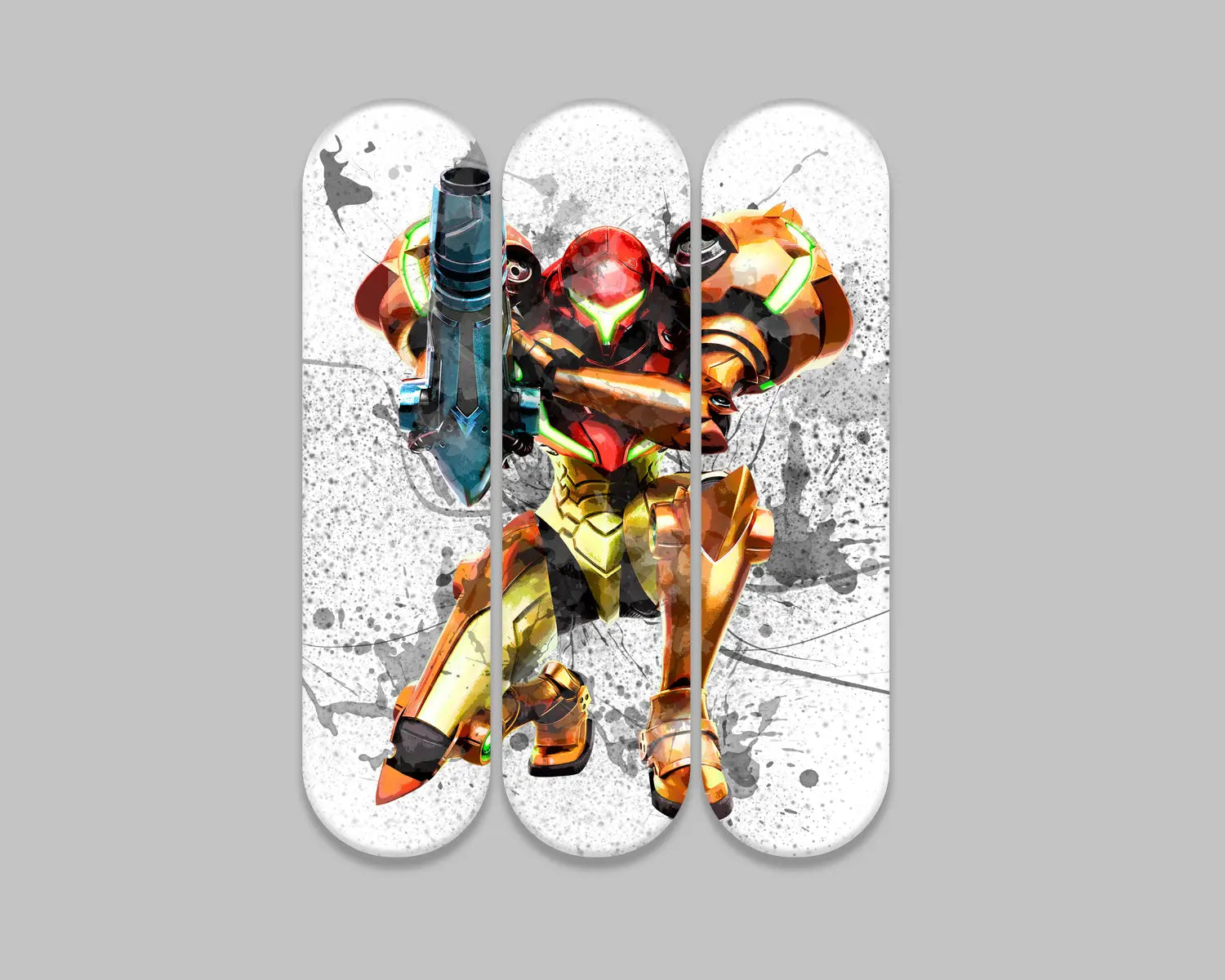 Samus Acrylic Skateboard Wall Art 