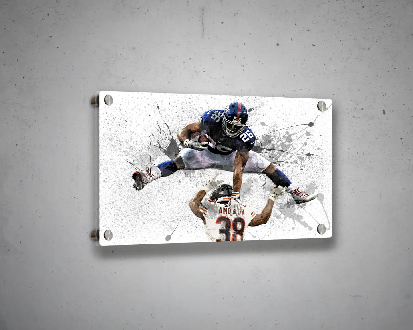 Saquon Barkley Canvas Wall Art 