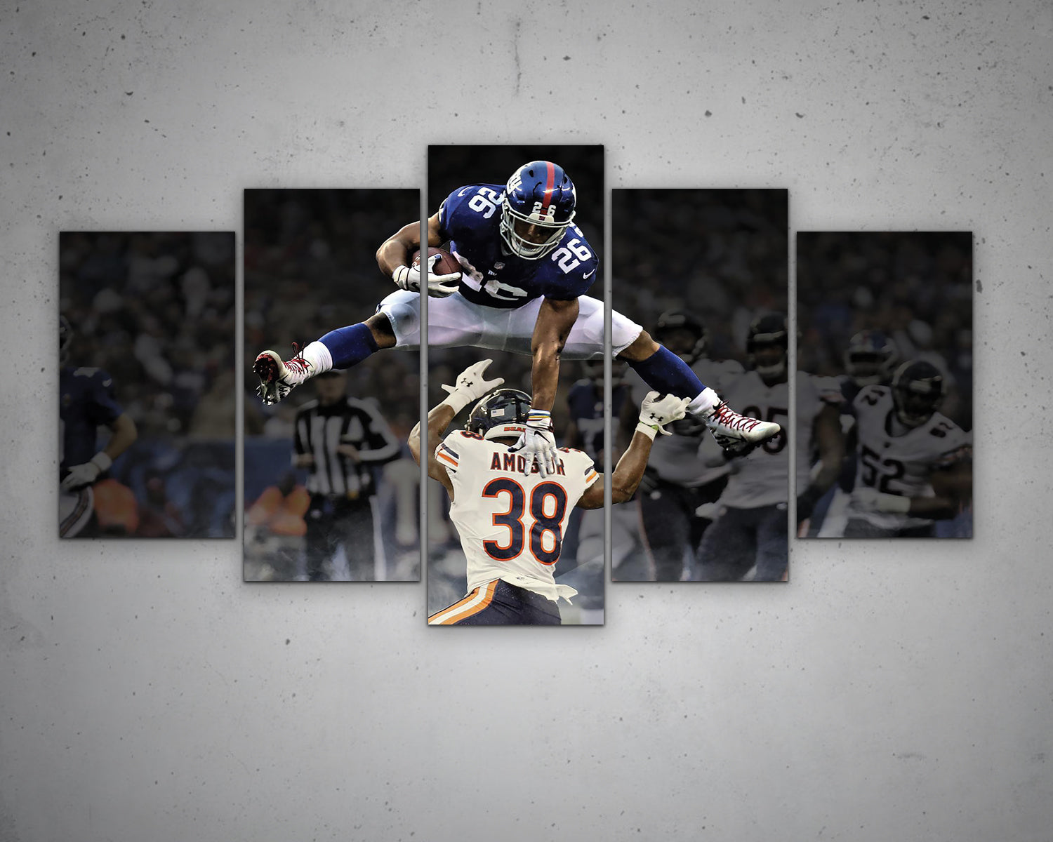 Barkley  Nfl football art, Ny giants football, Football art