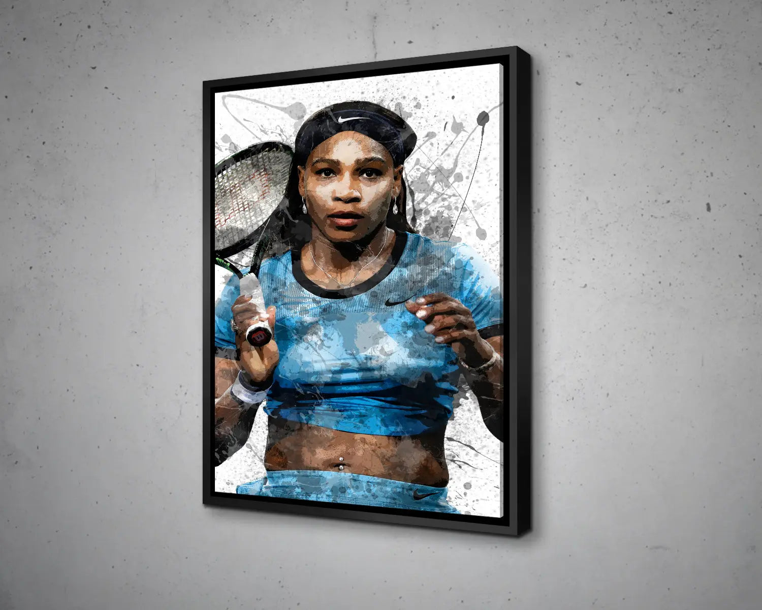 Serena Willams Canvas Wall Art 