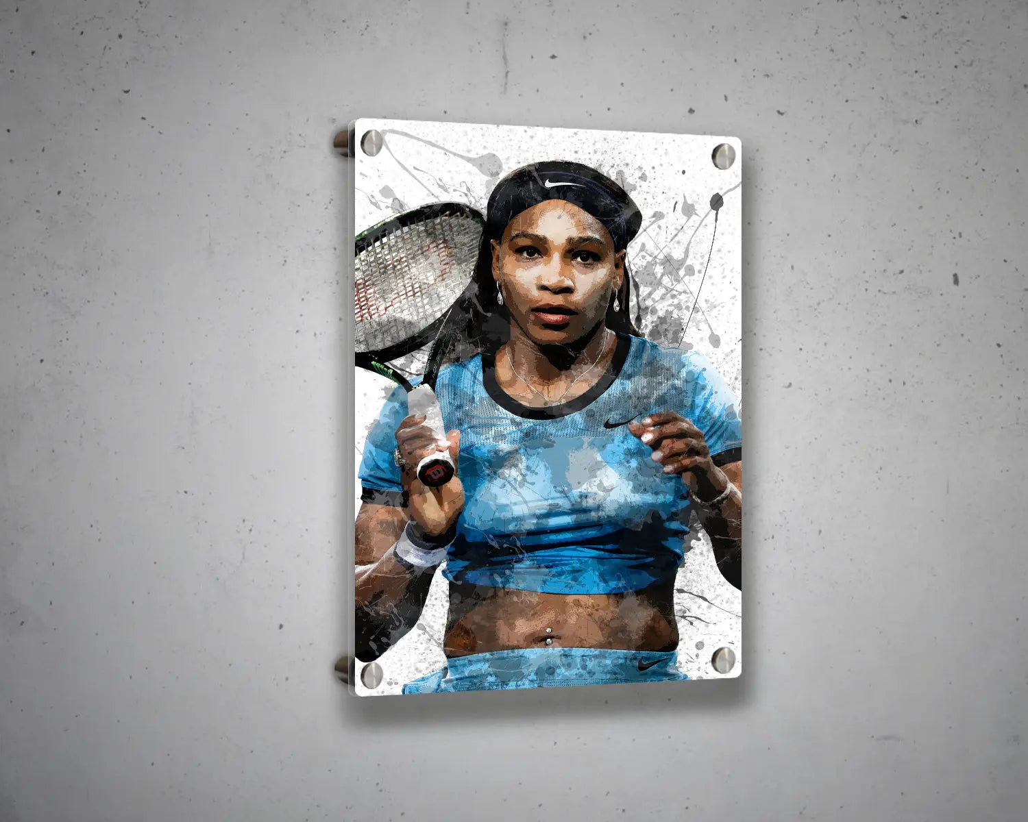 Serena Willams Canvas Wall Art 