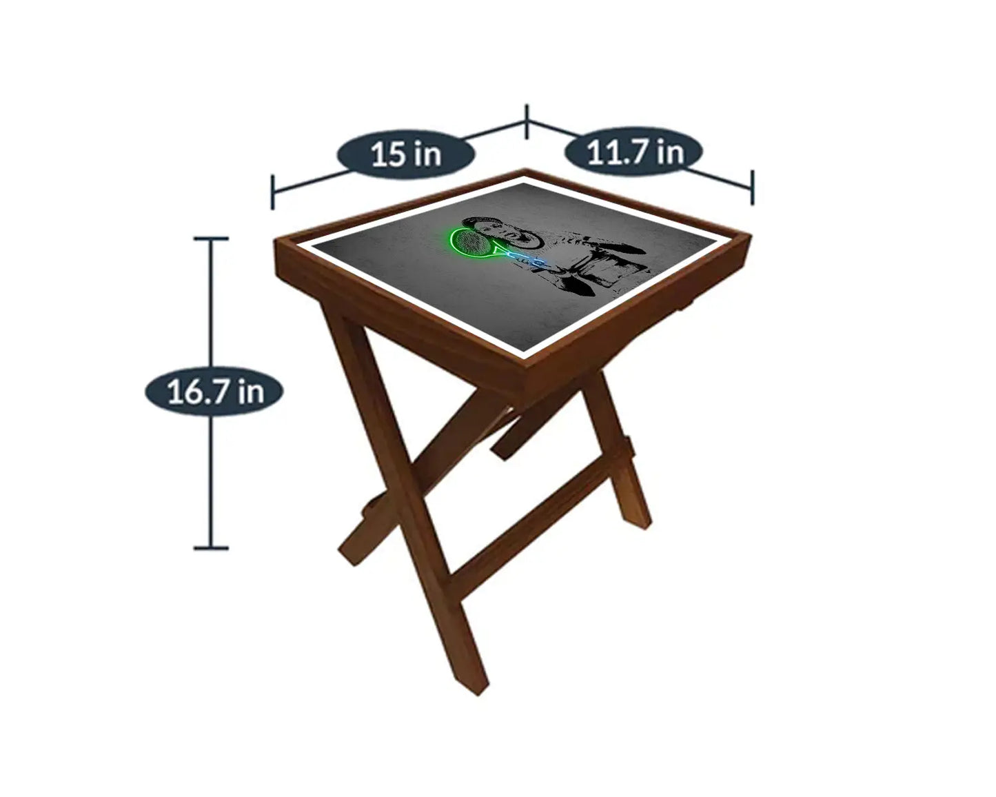 Serena Willams Neon Effect Coffee and Laptop Table 