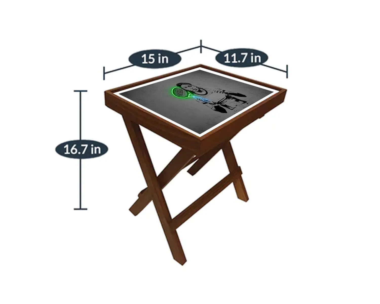 Serena Willams Neon Effect Coffee and Laptop Table 