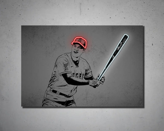 Shohei Ohtani Canvas Wall Art 
