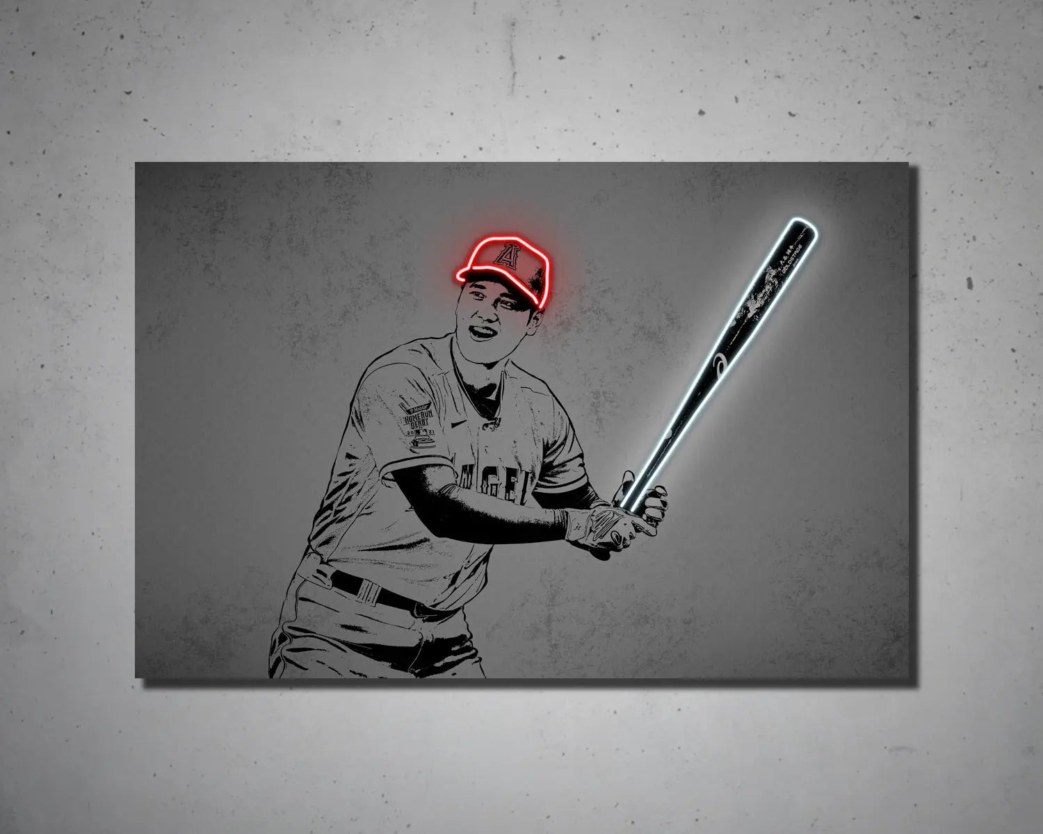 Shohei Ohtani Canvas Wall Art 