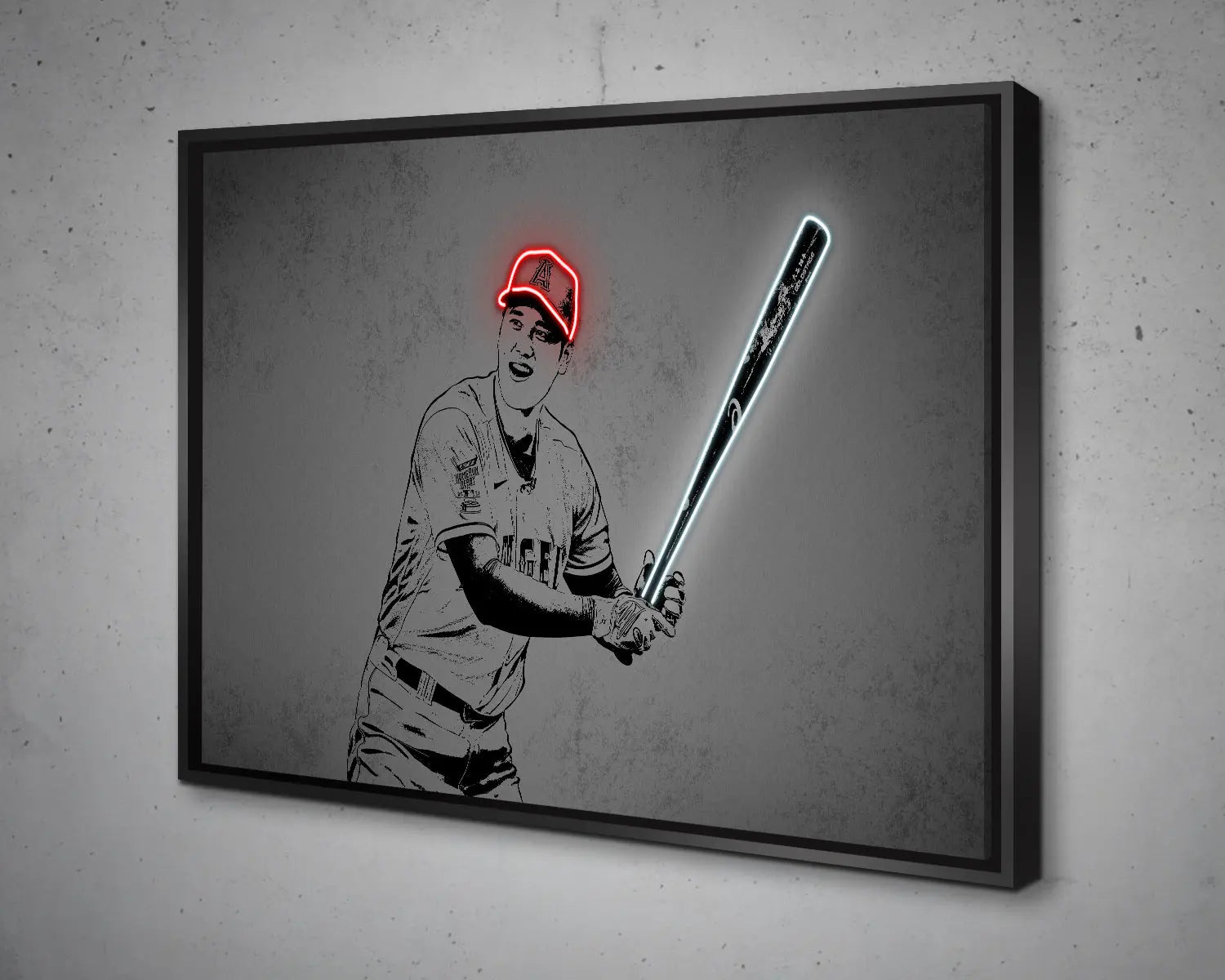 Shohei Ohtani Canvas Wall Art 