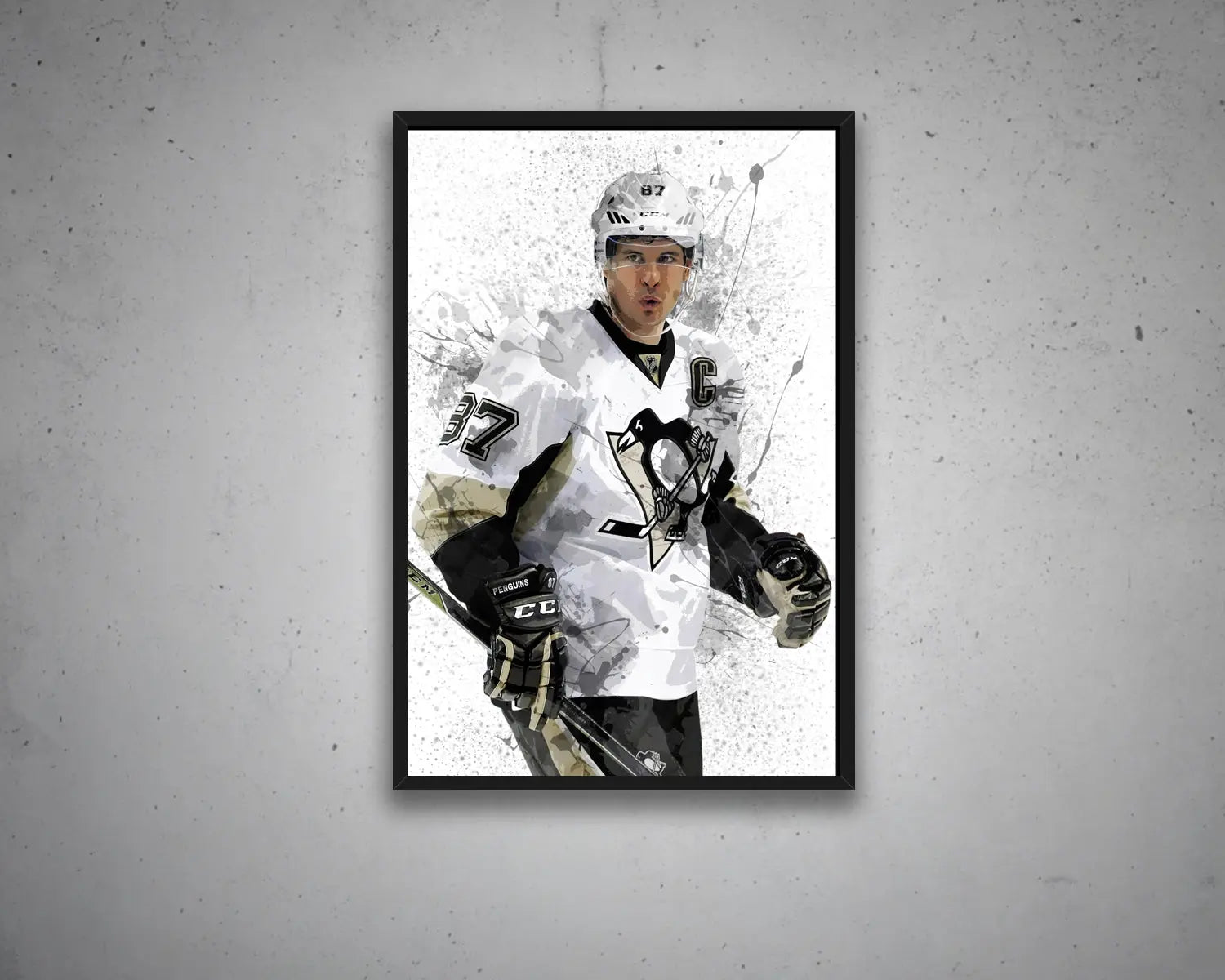 Sidney Crosby Canvas Wall Art 