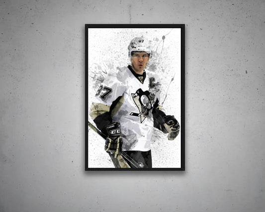 Sidney Crosby Canvas Wall Art