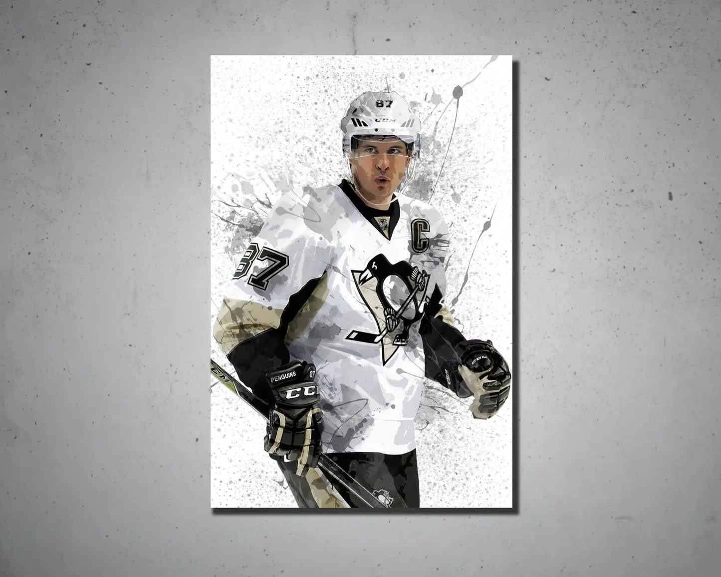Sidney Crosby Canvas Wall Art 