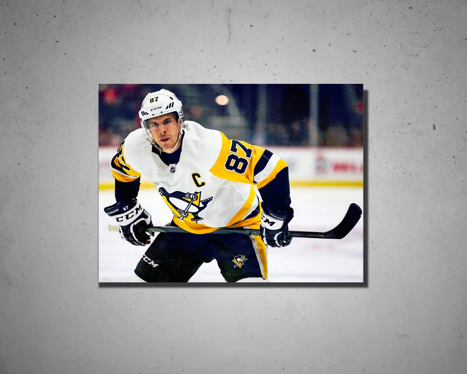 Sidney Crosby Multicolour Wall Art 
