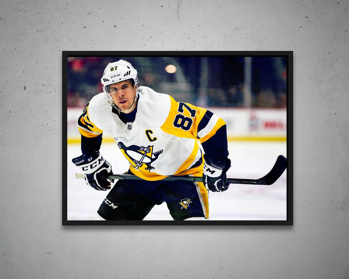 Sidney Crosby Multicolour Wall Art 