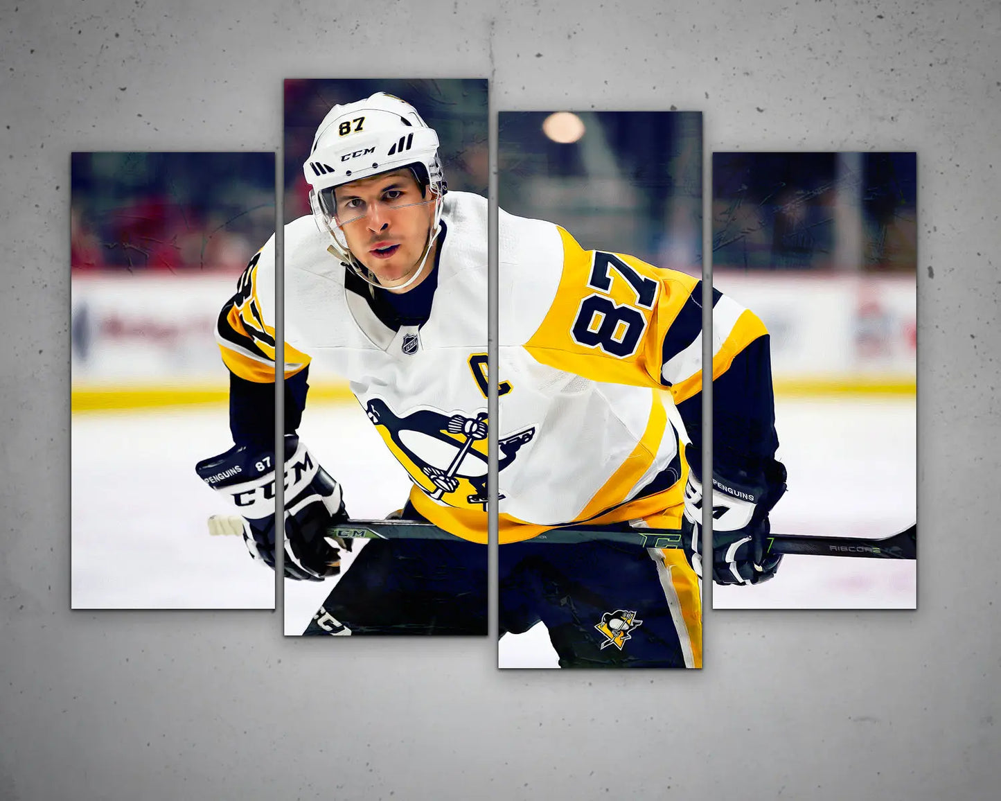 Sidney Crosby Multicolour Wall Art 