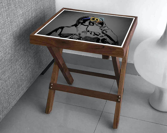 Snoop Dogg Neon Effect Coffee and Laptop Table