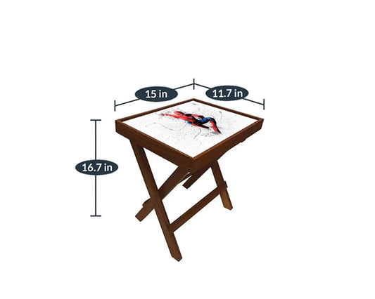 Spider Man Splash Effect Coffee and Laptop Table 