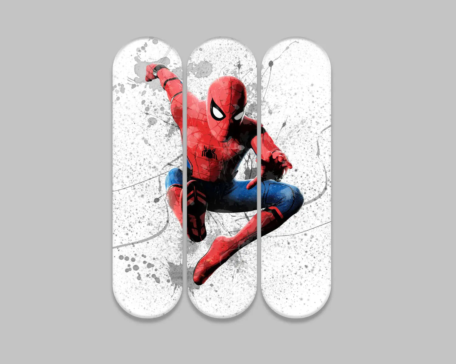 Spiderman Acrylic Skateboard Wall Art 