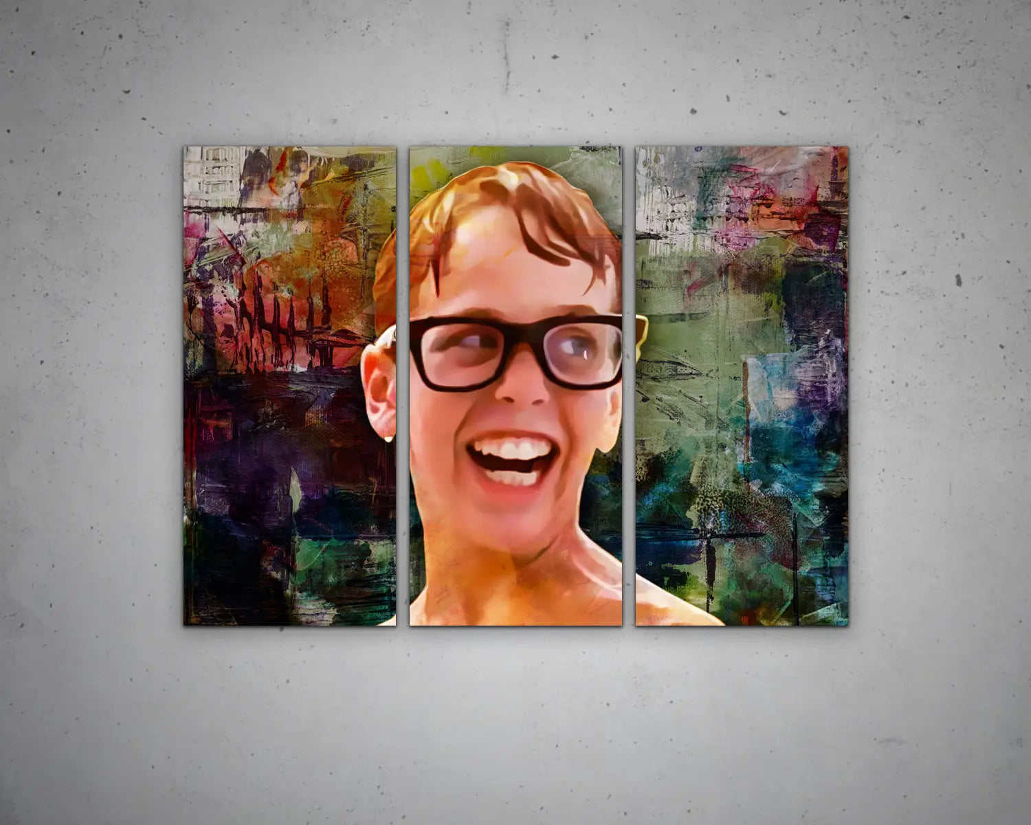 Squints Multicolour Wall Art 