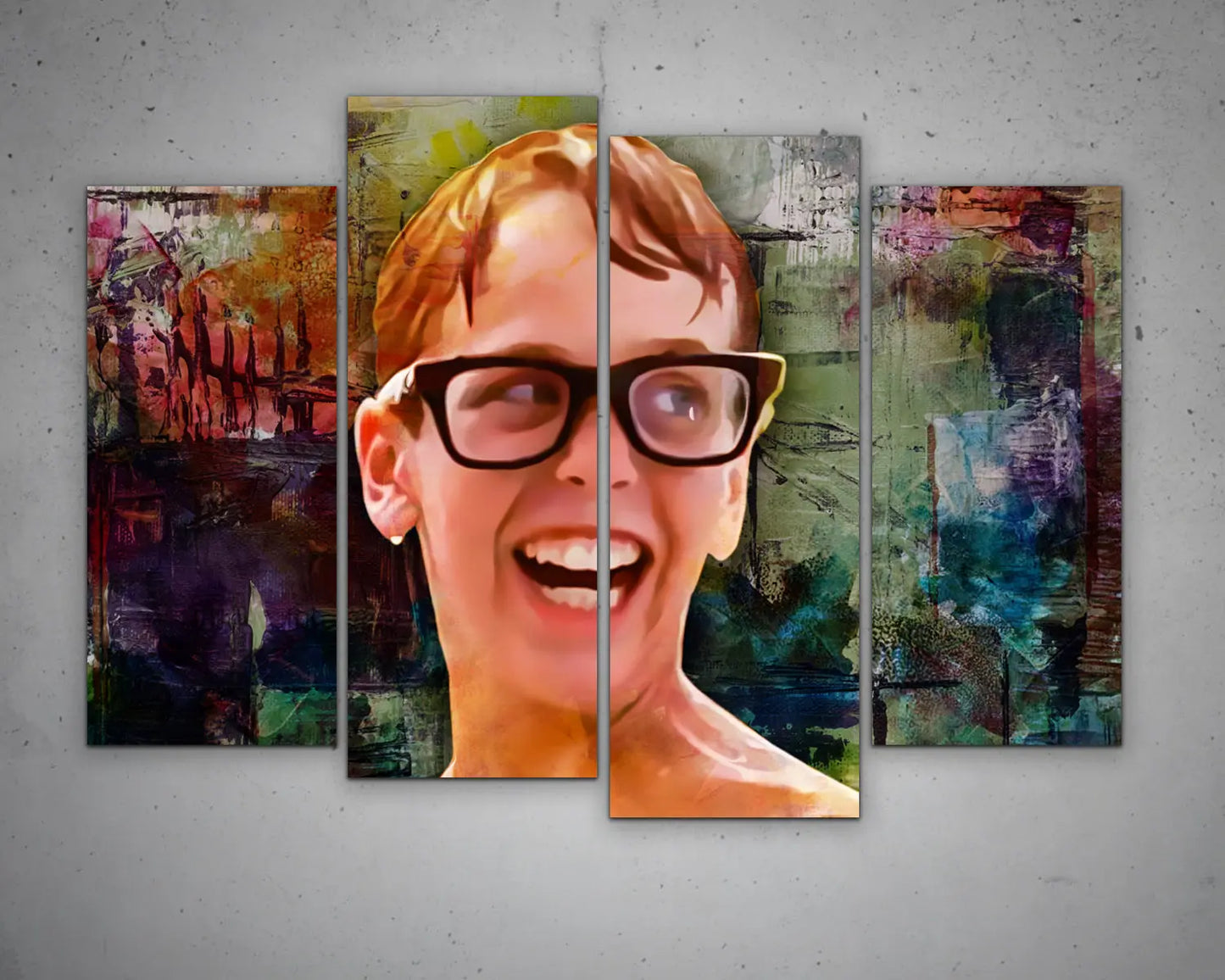 Squints Multicolour Wall Art 