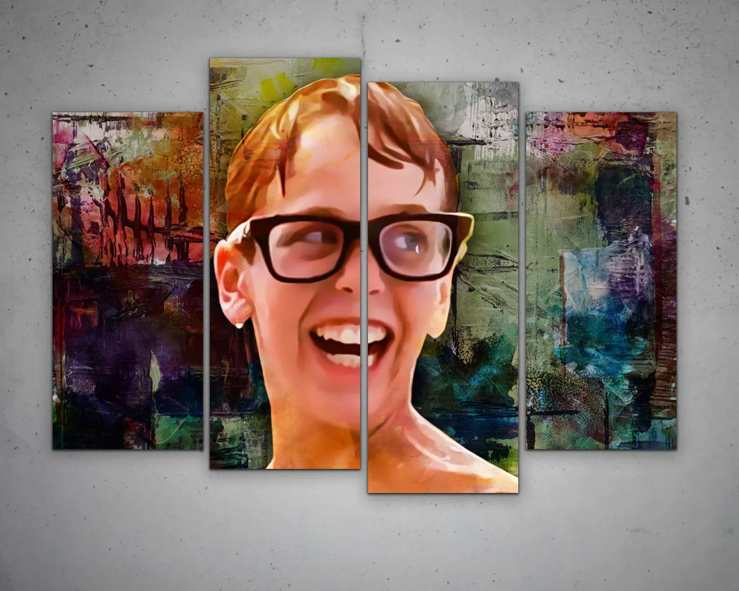 Squints Multicolour Wall Art 