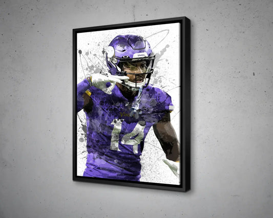 Stefon Diggs Canvas Wall Art 