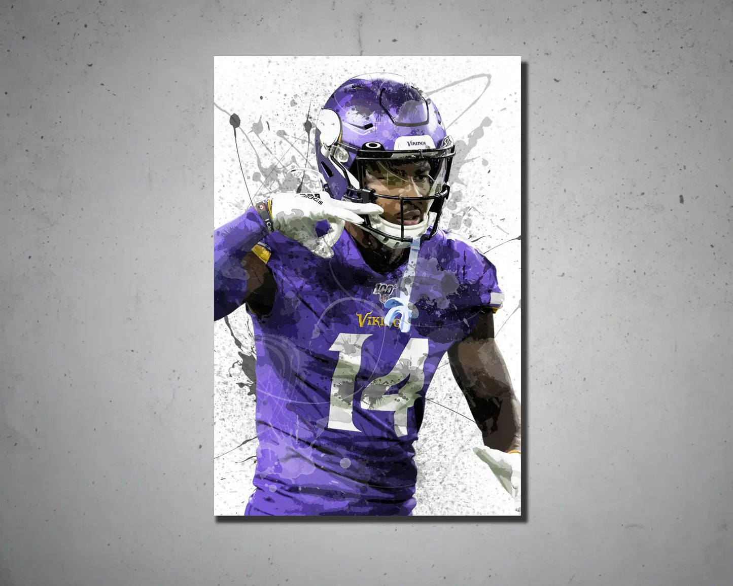 Stefon Diggs Canvas Wall Art 