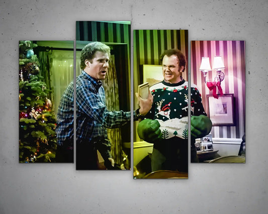 Step Brothers Multicolour Wall Art 