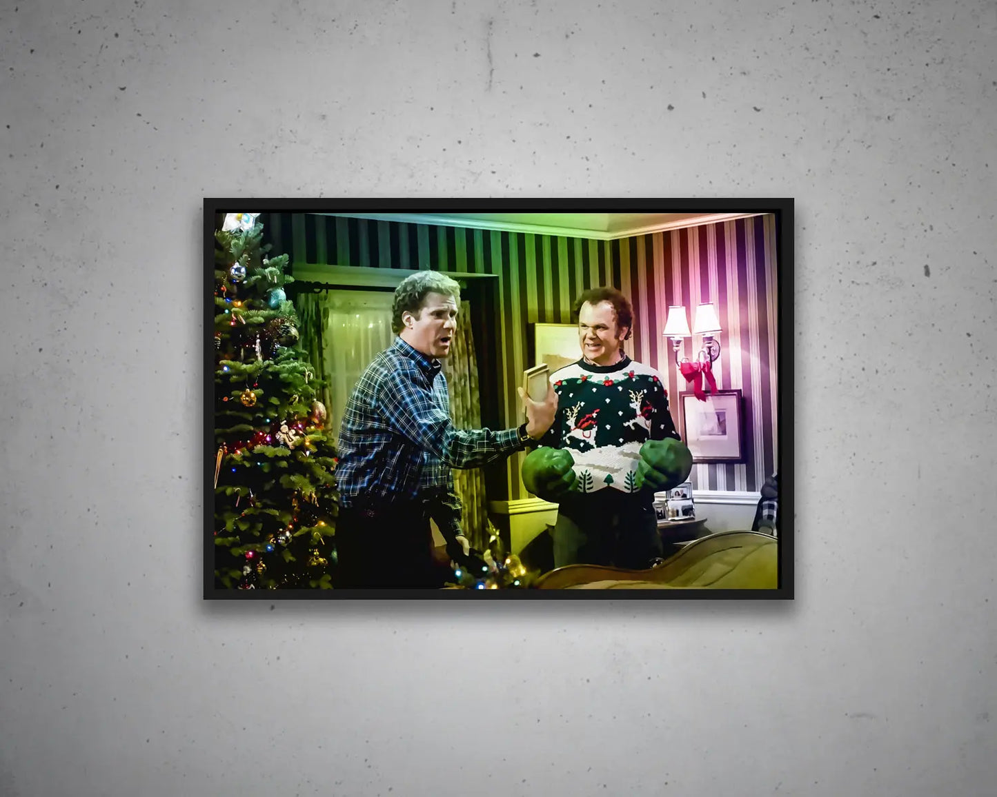 Step Brothers Multicolour Wall Art 