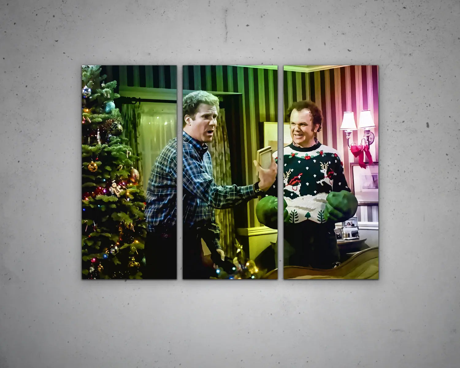 Step Brothers Multicolour Wall Art 