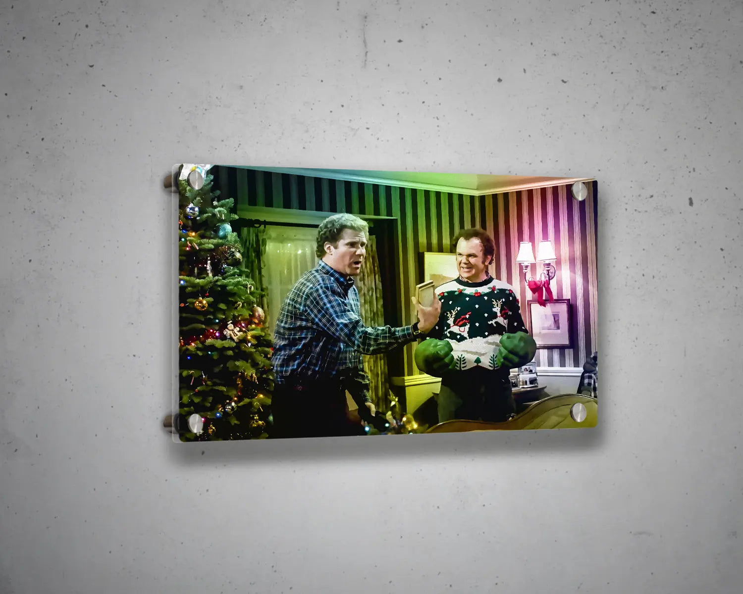 Step Brothers Multicolour Wall Art 