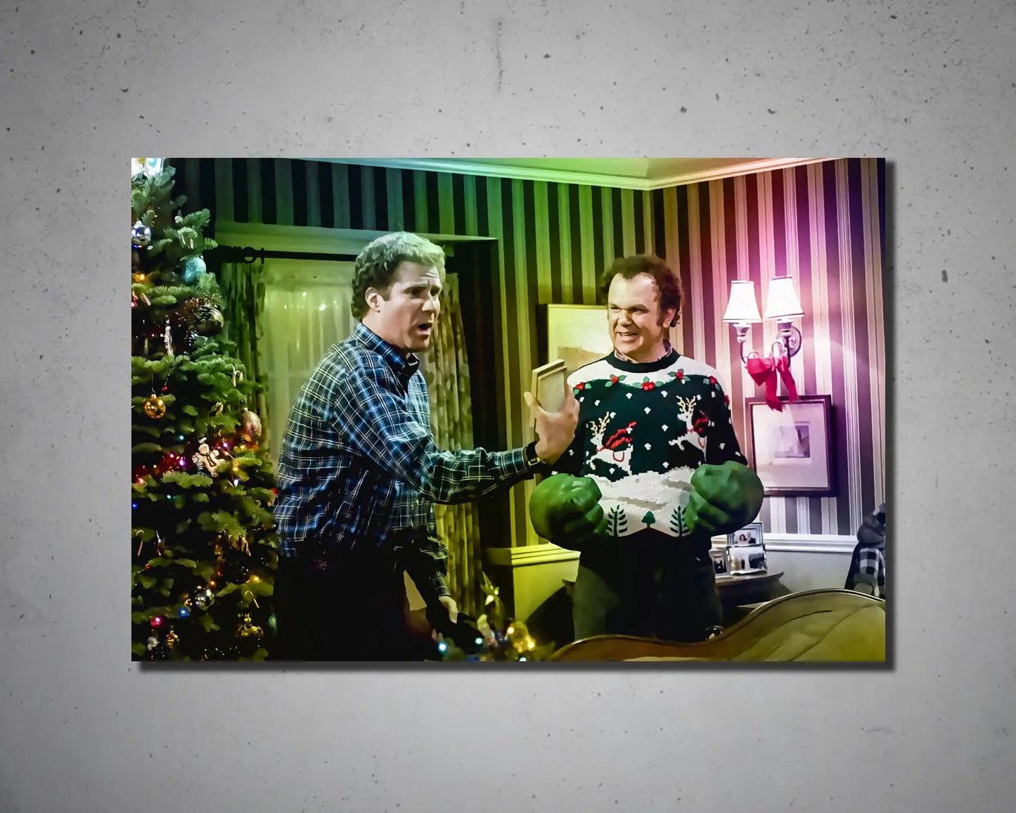 Step Brothers Multicolour Wall Art 