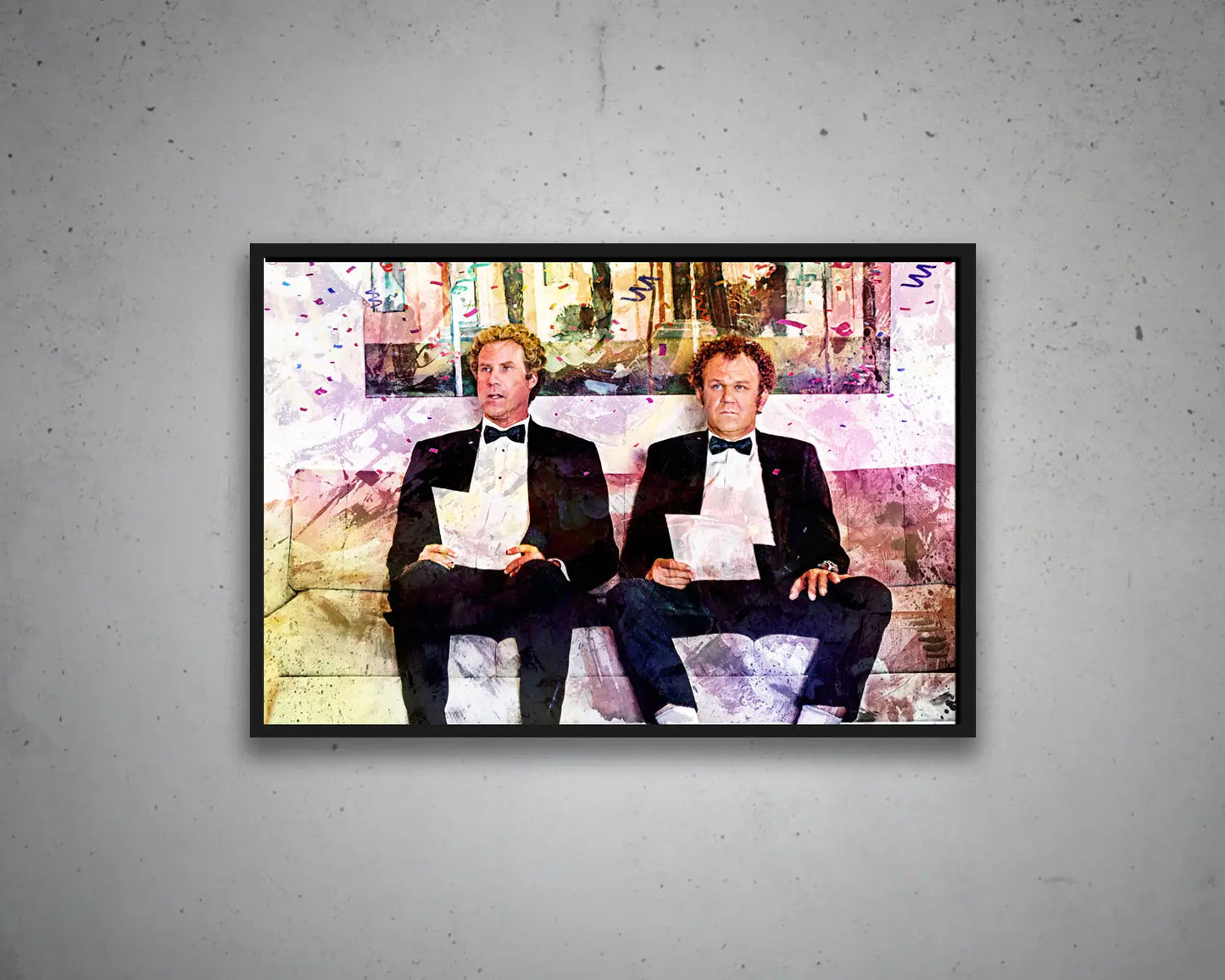Step Brothers Multicolour Wall Art 