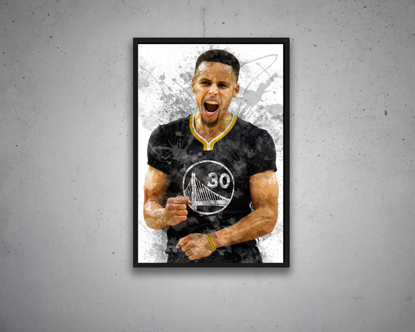 Stephen Curry Canvas Wall Art 