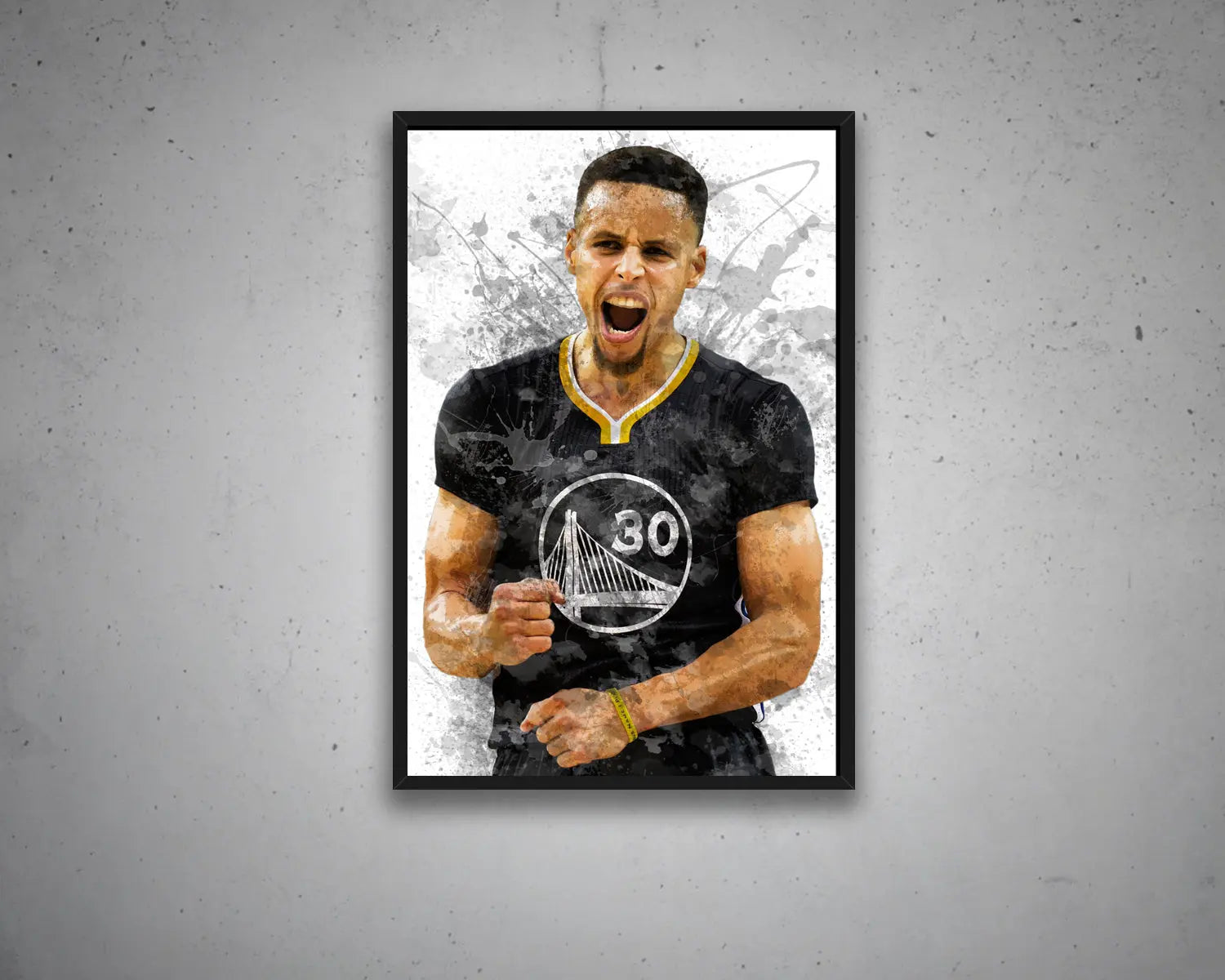 Stephen Curry Canvas Wall Art 