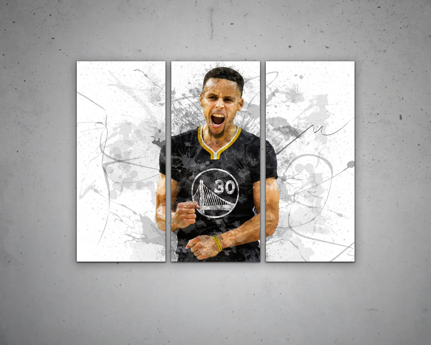 Stephen Curry Canvas Wall Art 
